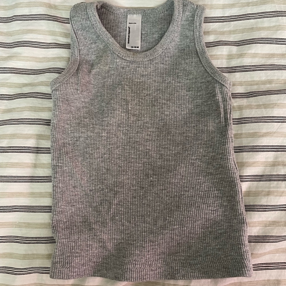 American Apparel toddler tank top